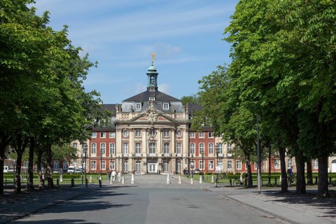 Prince Bishop's Palace with Westphalian Wilhelm University