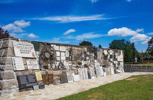 Italian monument in the monument park