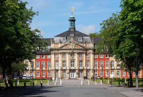 Prince Bishop's Palace with Westphalian Wilhelm University