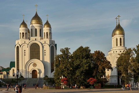 Cathedral of Christ the Saviour on Victory Square