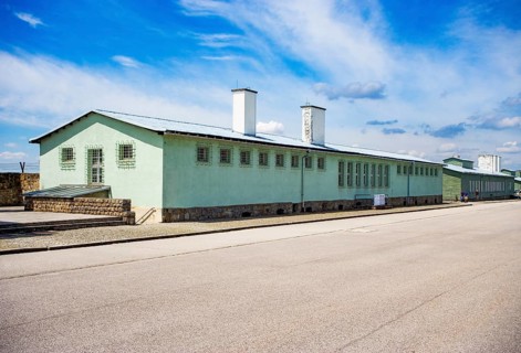 Camp prison with muster ground