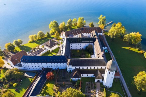 Benedictine monastery Frauenwoerth on Fraueninsel