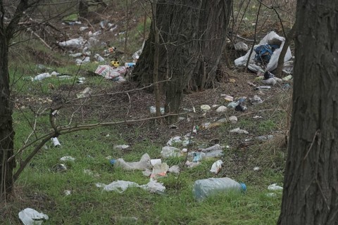 Symbol picture environmental pollution