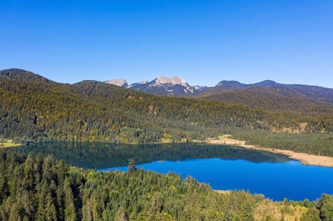 Lake Barmsee near Kruen