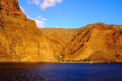 Playa de Argaga and Argaga Gorge near Vueltas