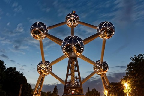 Illuminated Atomium