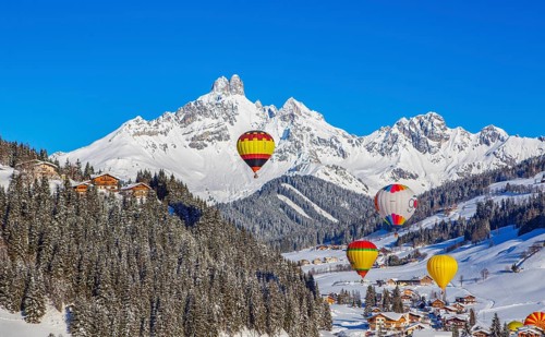 Hot air balloons