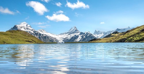View of Grindelwald Glacier
