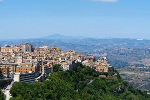 City view with surroundings