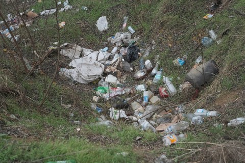 Symbol picture environmental pollution