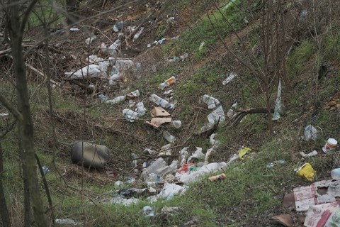Symbol picture environmental pollution