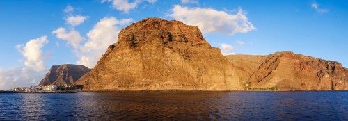 Vueltas with Mount Tequergenche and Argaga Gorge