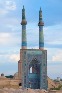 Entrance of Masjid-e Jame Mosque or Friday Mosque