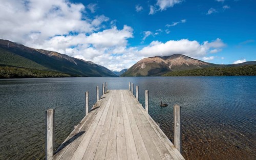 Jetty at Lake Rotoiti