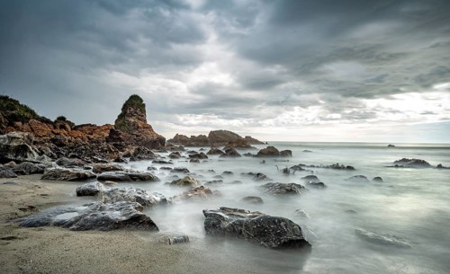 Rocky coast