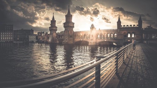 Oberbaum Bridge at Warschauer Strasse