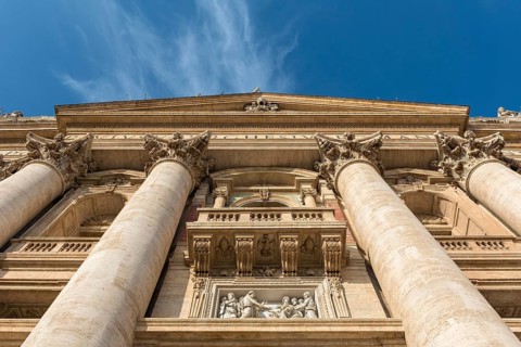Facade of St Peter's Basilica