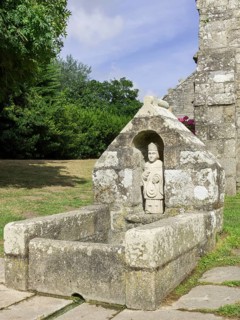 Fountain Shrine at the Church of La Madeleine