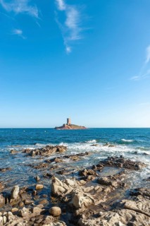 Island of Ile d'Or at Cap Dramont