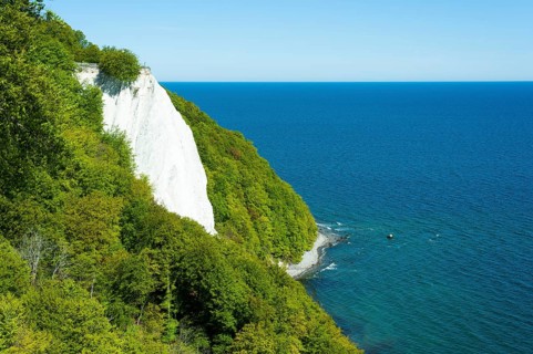 Koenigsstuhl and Baltic Sea