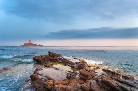 Island of Ile d'Or at Cap Dramont