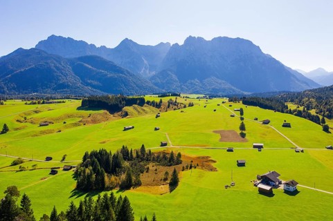 Hump meadows near Mittenwald
