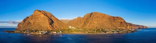 Panorama of Valle Gran Rey with La Playa