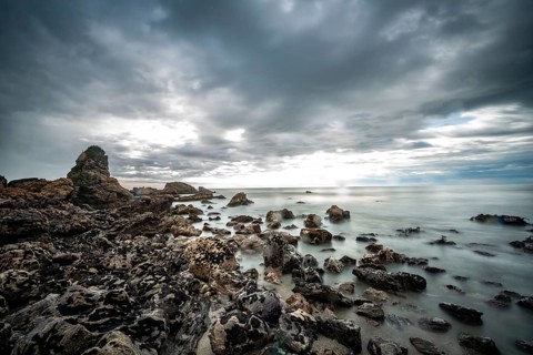 Rocky coast