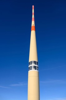 Radio antenna on the Saentis