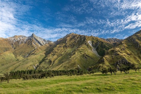 Mountains of Mount Aspiring National Park