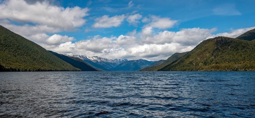 View over Lake Rotoroa
