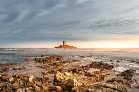 Island of Ile d'Or at Cap Dramont