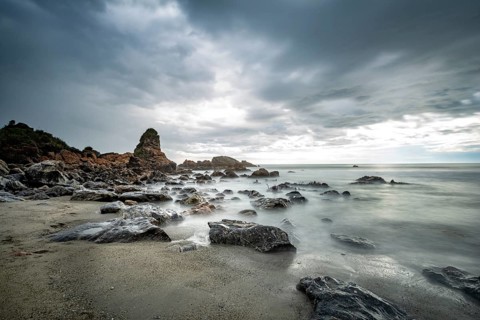 Rocky coast