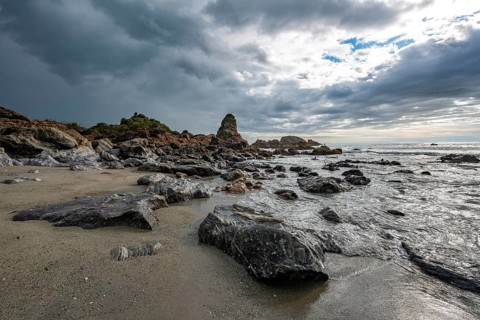 Rocky coast