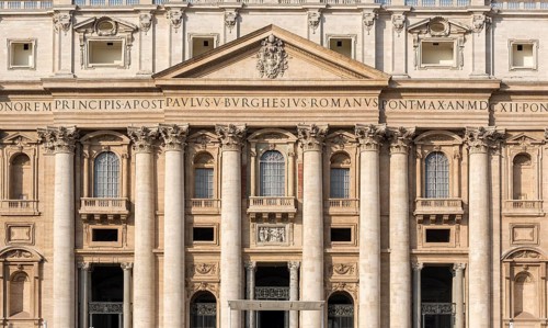 Facade of St Peter's Basilica