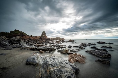 Rocky coast