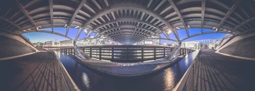 Kronprinzenbruecke from below