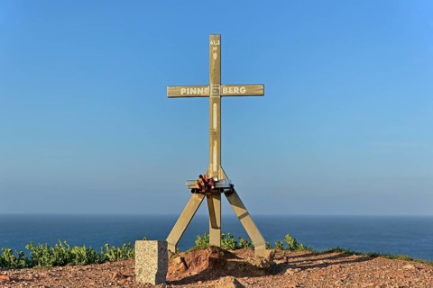 Summit cross on Pinneberg 61