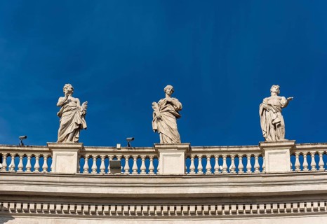 Statues of St Pontian