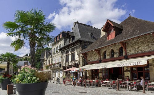 Locations on the river La Rance