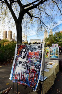 John Lennon painting