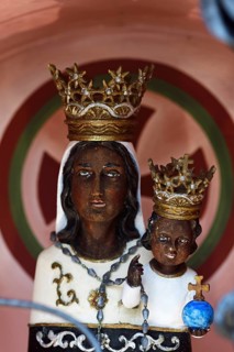 Black Madonna of the pilgrimage church Mariastein