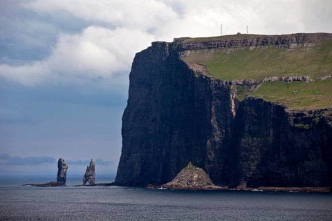 Landscape overlooking the northeast coast of Eysturoy