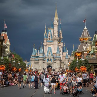 Main Street in the Magic Kingdom theme park