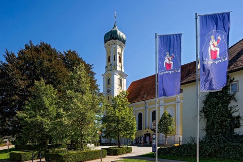Baroque pilgrimage church Maria Vesperbild