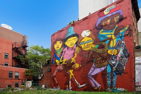Graffiti in the Meatpacking District