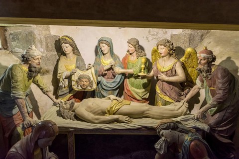 Burial of Christ in the church of