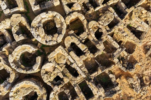 Necropolis of Son Real from above