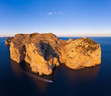 Cap Formentor with lighthouse in the morning light