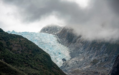 Tongue of Franz Josef Glacier
